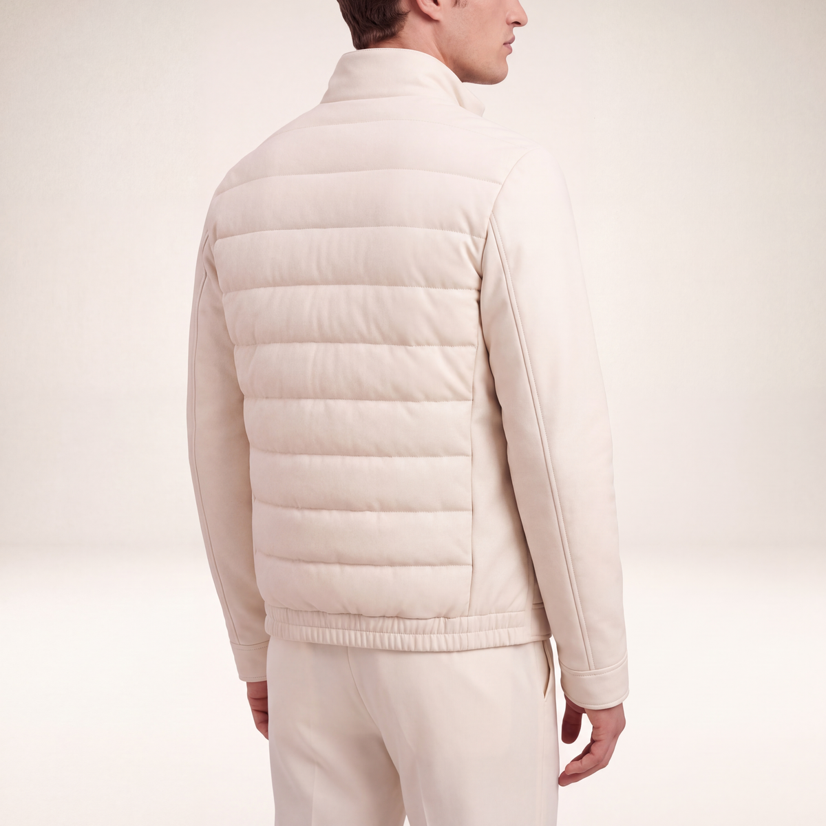 Noé Padded Zip Cardigan